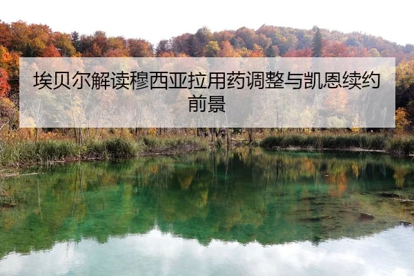 埃贝尔解读穆西亚拉用药调整与凯恩续约前景